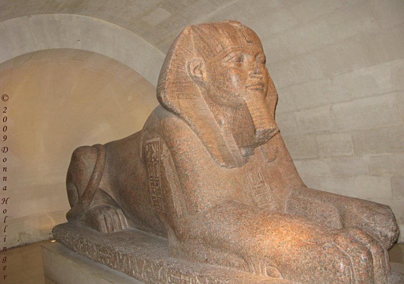 Massive Egyptian Sphinx