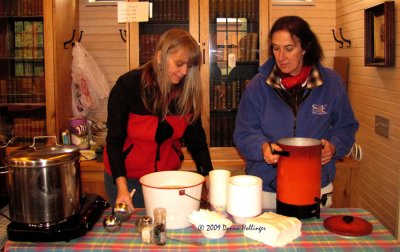 Selling Soup at the Apple Fest