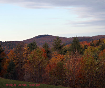 Looking at the hill from Bradford Village