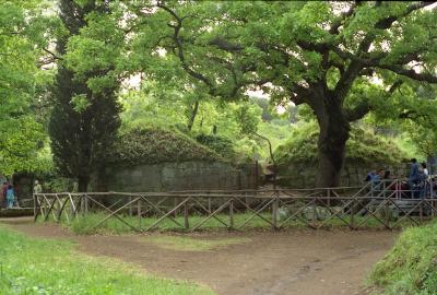 Cerveteri burial mounds