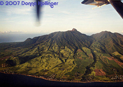 St. Kitts from the prop plane