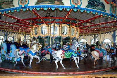 Famous merry-go-round