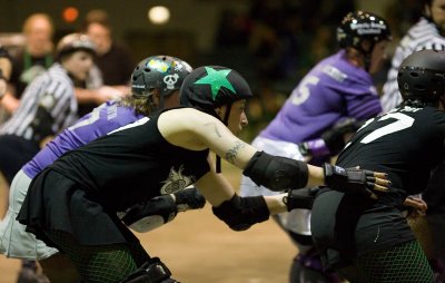 Roc City Roller Derby Bout, 20 June 2009