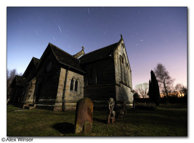 Church & Star Trails