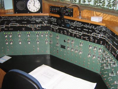 Sunset valley rr One off the Control panel.
