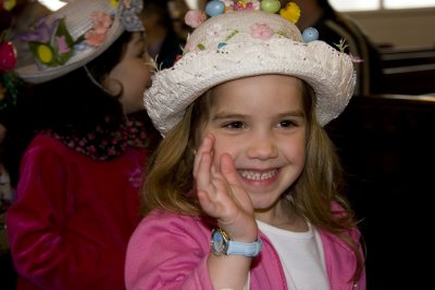 Kaitlyn's School Easter Parade and Party