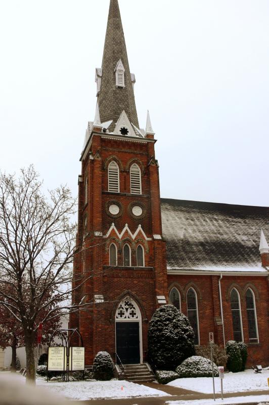 First snowfall of 2005....