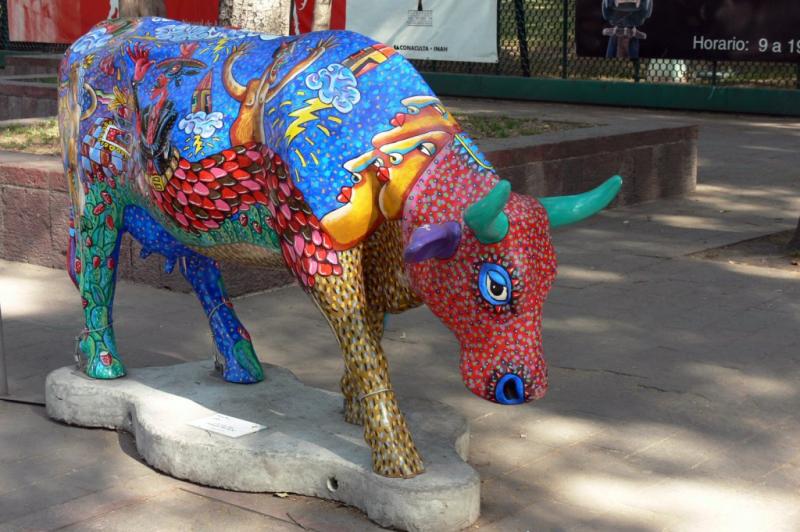 The Cow Parade - Museum of Anthroplogy, Mexico City