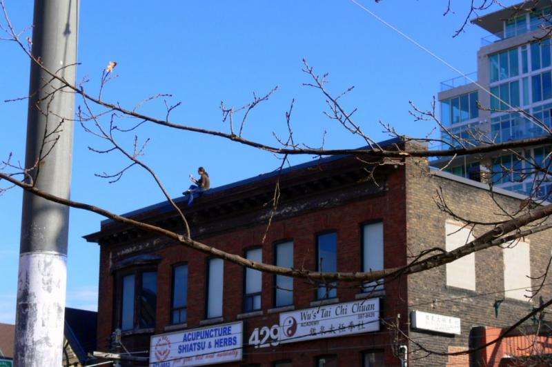 Urban troubadour.... - Images from the streets of Toronto, Queen West area.