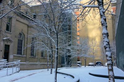 Winter wonderland....The city after the snow fall....
