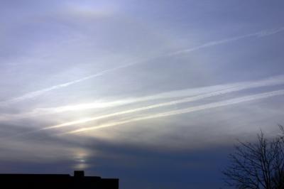 Early morning cloud formations....