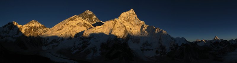 Sunset view from Kala Pattar