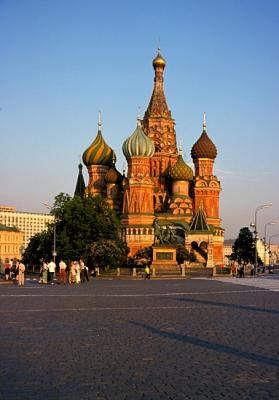 Red Square: St. Basil cathedral