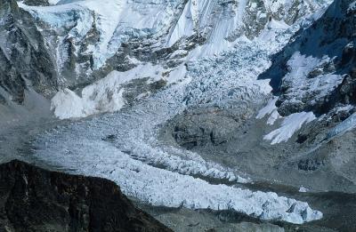 Khumbu glacier from Kala Pattar