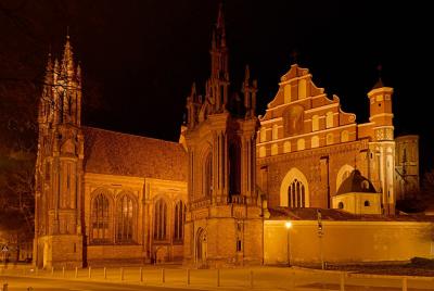 St. Ann church and the Bernardine Monastery