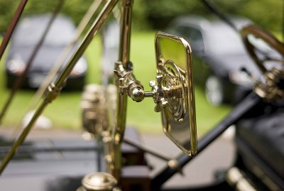 Mirror detail from Model T