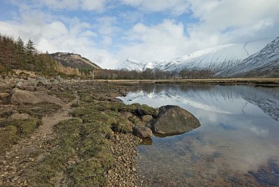 Looking north from head of Loch Etive