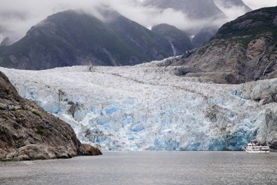 The northern arm of the Sawyer Glacier.