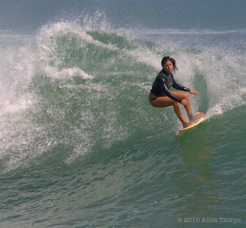 Juno, Florida Surfer Girl