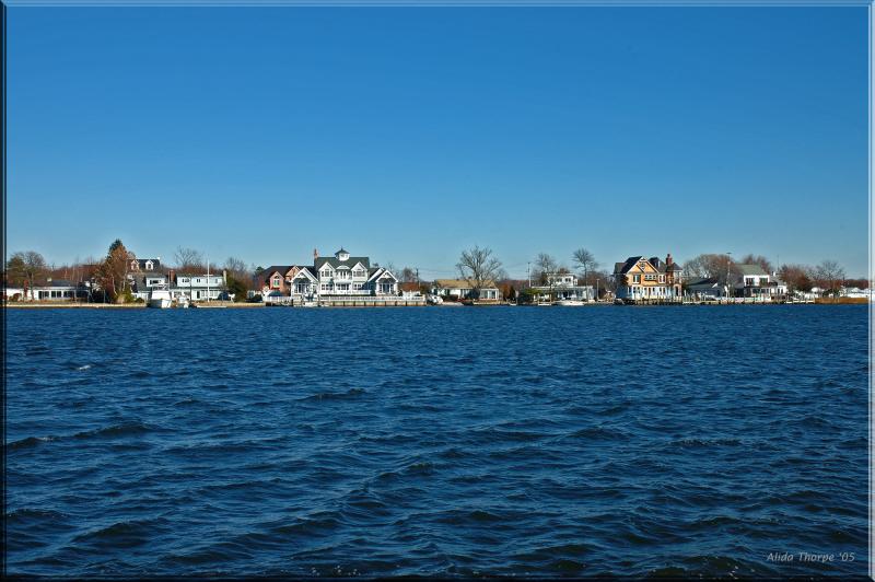 Homes on the Connetquot River