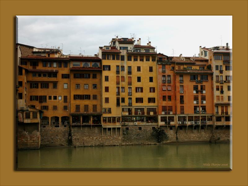 Apartments on the Arno River