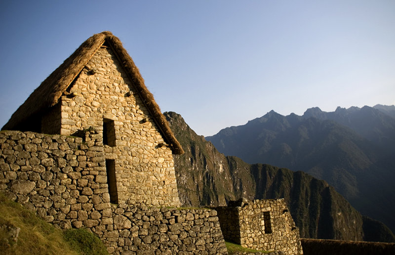 the hut, Machu Picchu