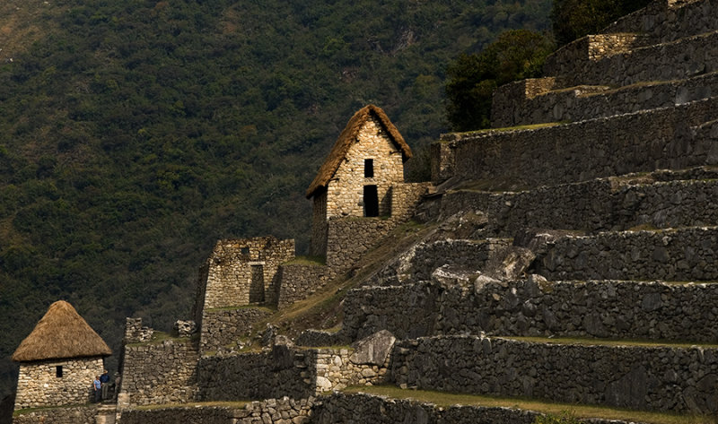 Machu Picchu huts