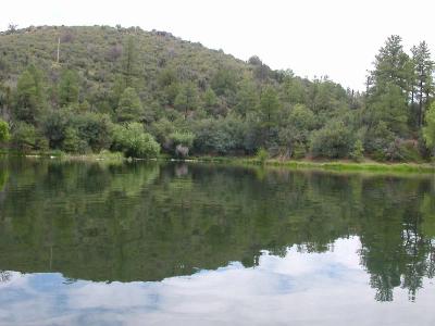 Lake from boat