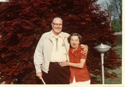 Dad and mom in Kentucky