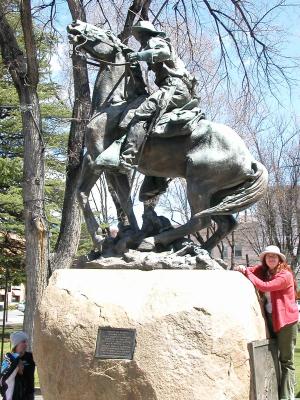 Bucky O'Neal Statue