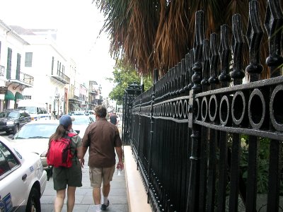 Toward the French Quarter