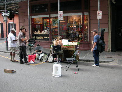 street musicians, sort of