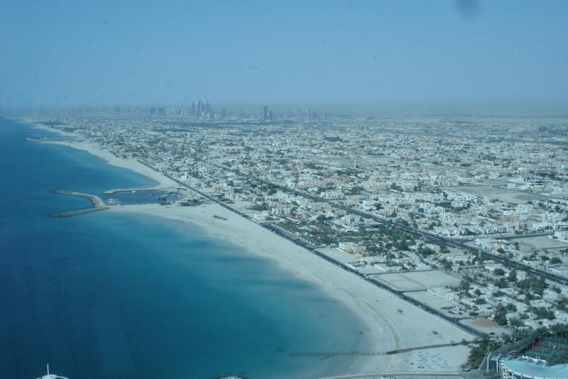 View form Burj Al Arab