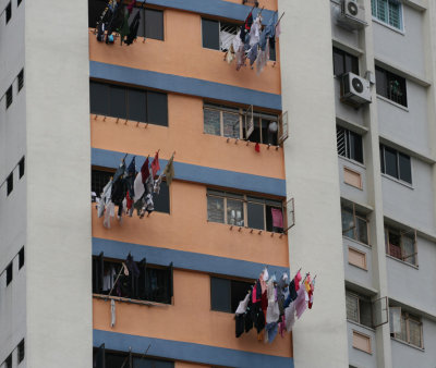 Drying clothes