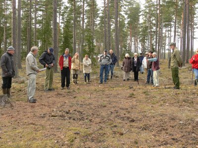 Exkursion med Hallsbergs naturskyddsförening