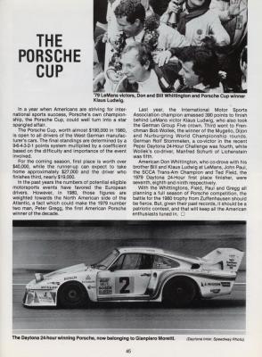 Road Atlanta 1980 Race Program