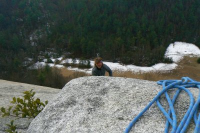 Climbing Stone Mtn. 1/12/10 [gallery]