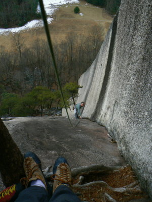 Climbing Stone Mtn. 1/16/10 [gallery]