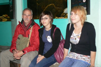 Mike, Charissa & Hilary at resundsakvariet (resund Aquarium)