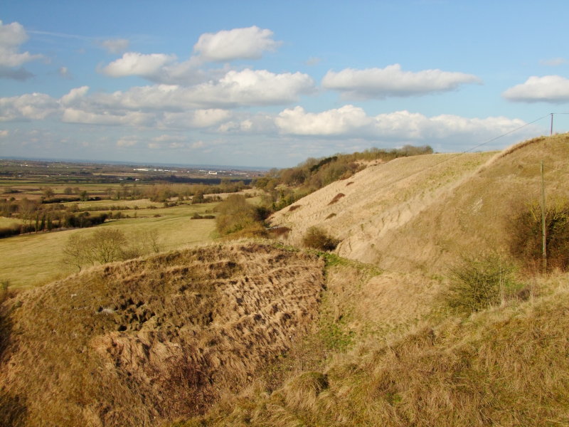 Looking north east from the top of BroadTown hill.