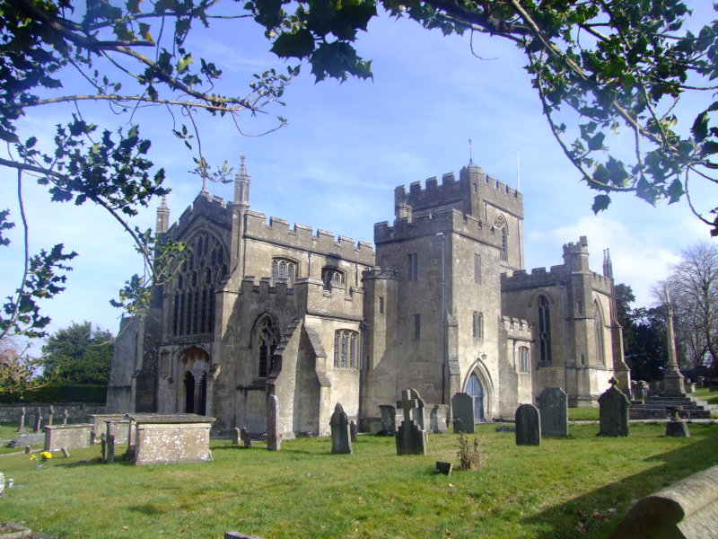 Edington  Priory  Church , looking  east.