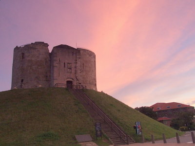 Morning glory over Clifford's Tower,York