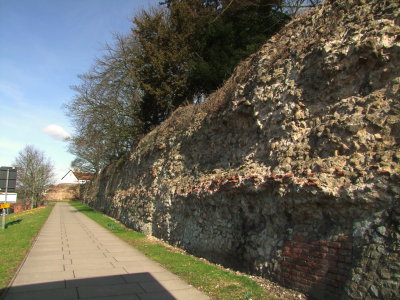 Colchester's  Town  Wall.