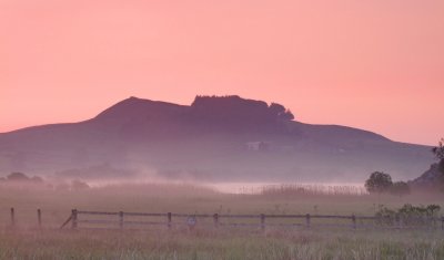 Mist  rising  from  Crag  Lough.