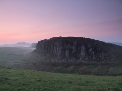 Daybreak  over  Peel  Crags.