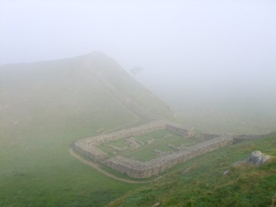 Castle  Gap  in  mist.