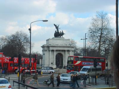 Hyde  Park  Corner, from  the  upstairs  of  a  bus