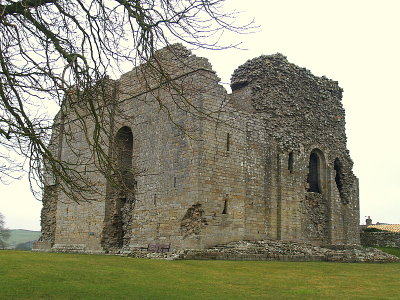 Bowes Castle,the keep.