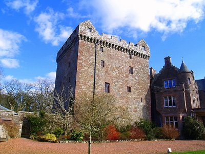 Comlongon Castle.