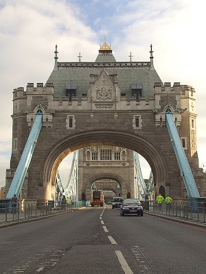 Tower Bridge,from the South side.